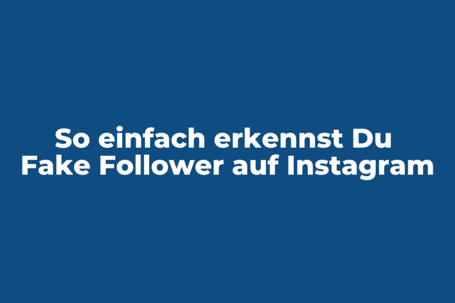 Gekaufte Abonnenten auf Instagram erkennen: So einfach geht´s!