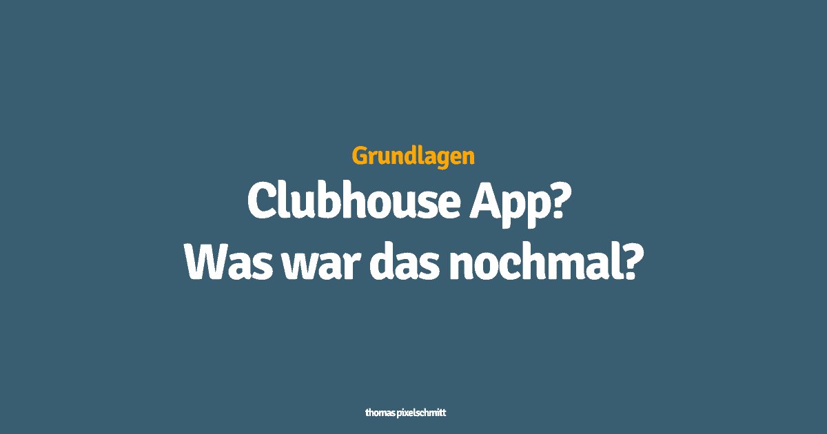 Was ist Clubhouse?